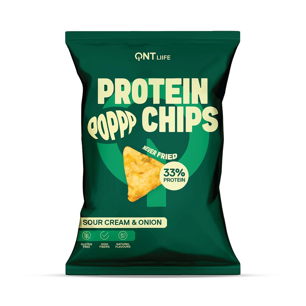 Chips protéinées soufflées 33% protéines cream and onion 2/2