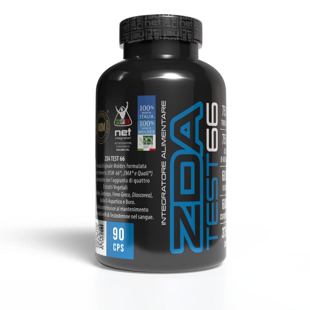 ZDA TEST 66 (90 caps) Stimolatore naturale ormone testosterone 2/5