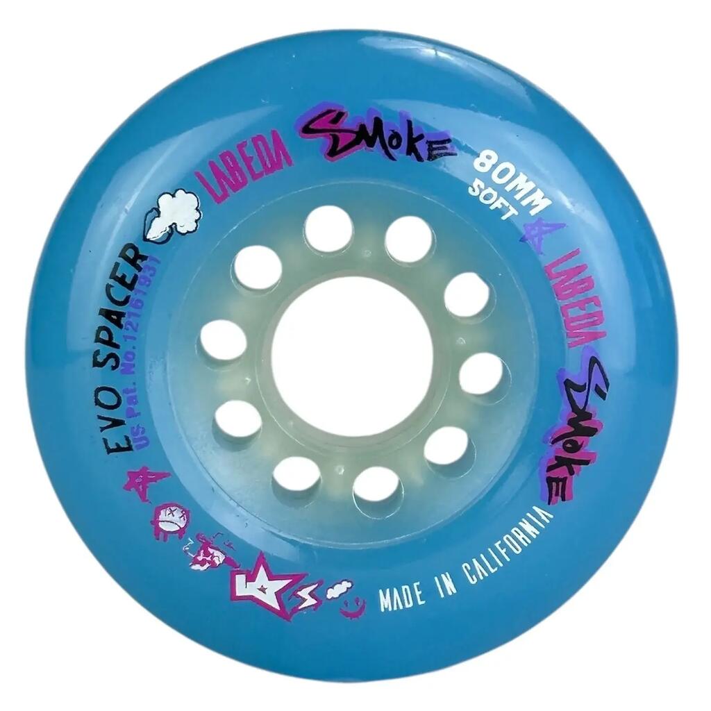 LABEDA Smoke 76 мм EVO Soft BLUE/CLR - 1 бр. кънки