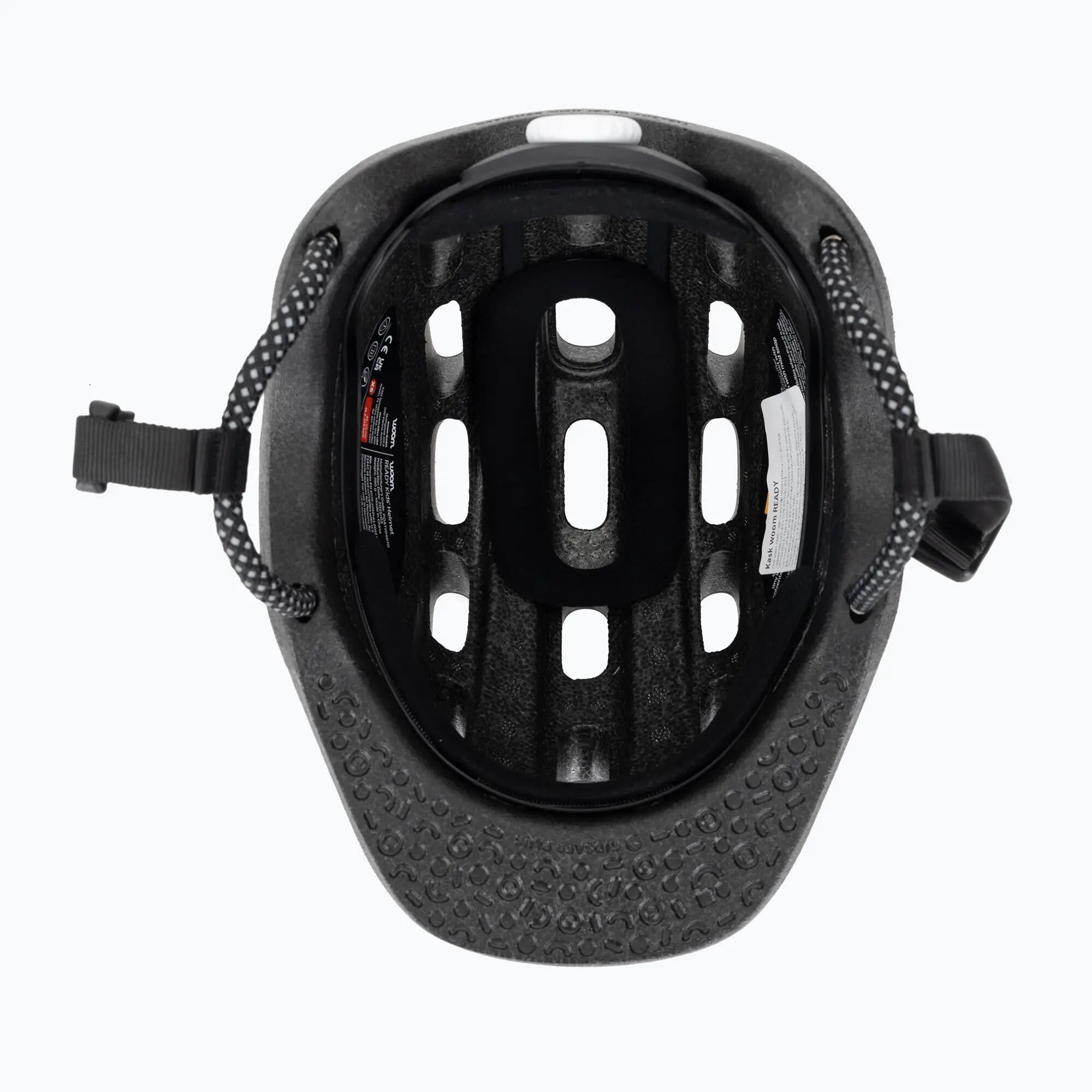 Kask rowerowy dziecięcy woom Ready charcoal metallic 6/6