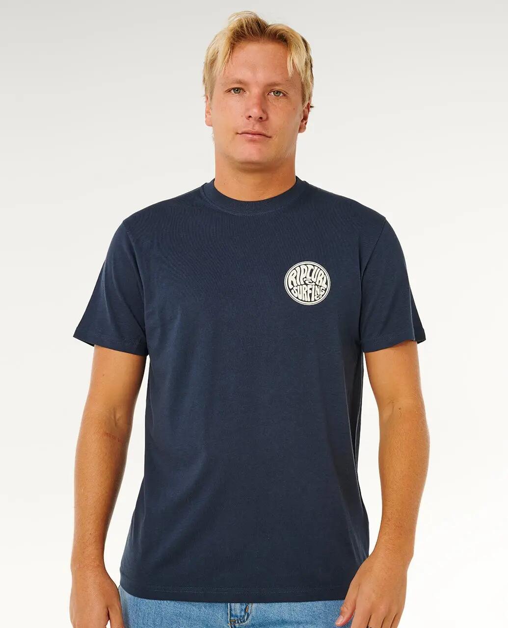 T-shirt Homem Streamline PaShort Sleeve Standard Tee - Dark Navy 8/8
