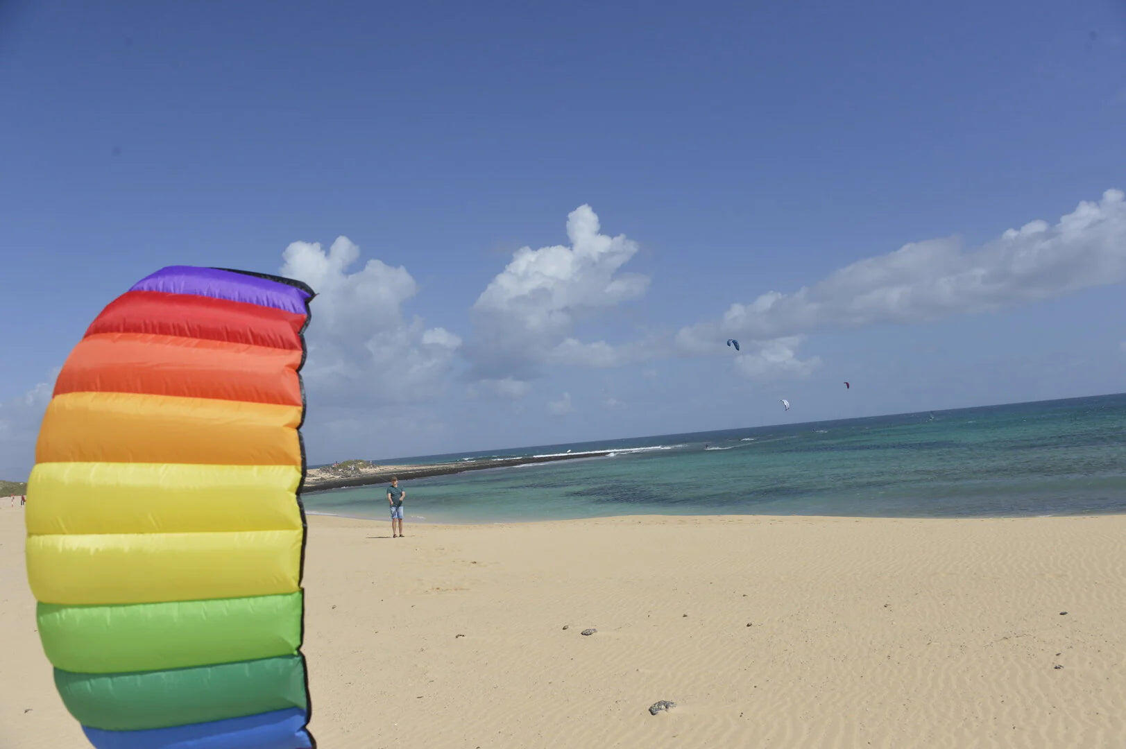 Lenkmatten Spiderkites Amigo 2.05 Rainbow 10028 Regenbogen 205 x 69 cm 4/6