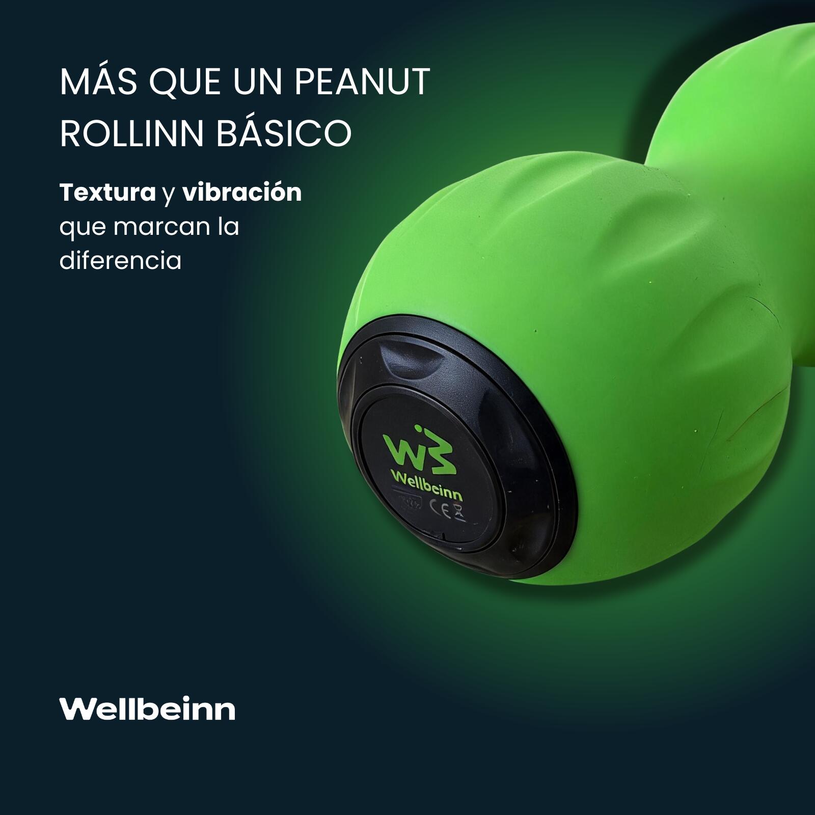 Rollinn Peanut by Wellbeinn — Rodillo Doble Vibratorio | Espalda, Cervicales y C 7/7