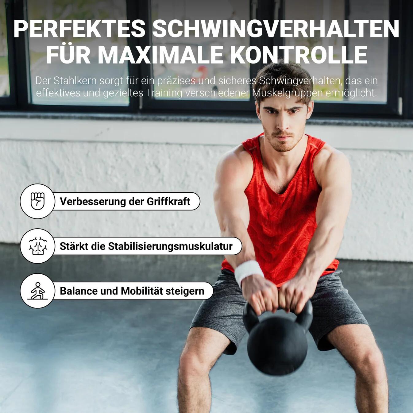 Kettlebell en néoprène 3/4
