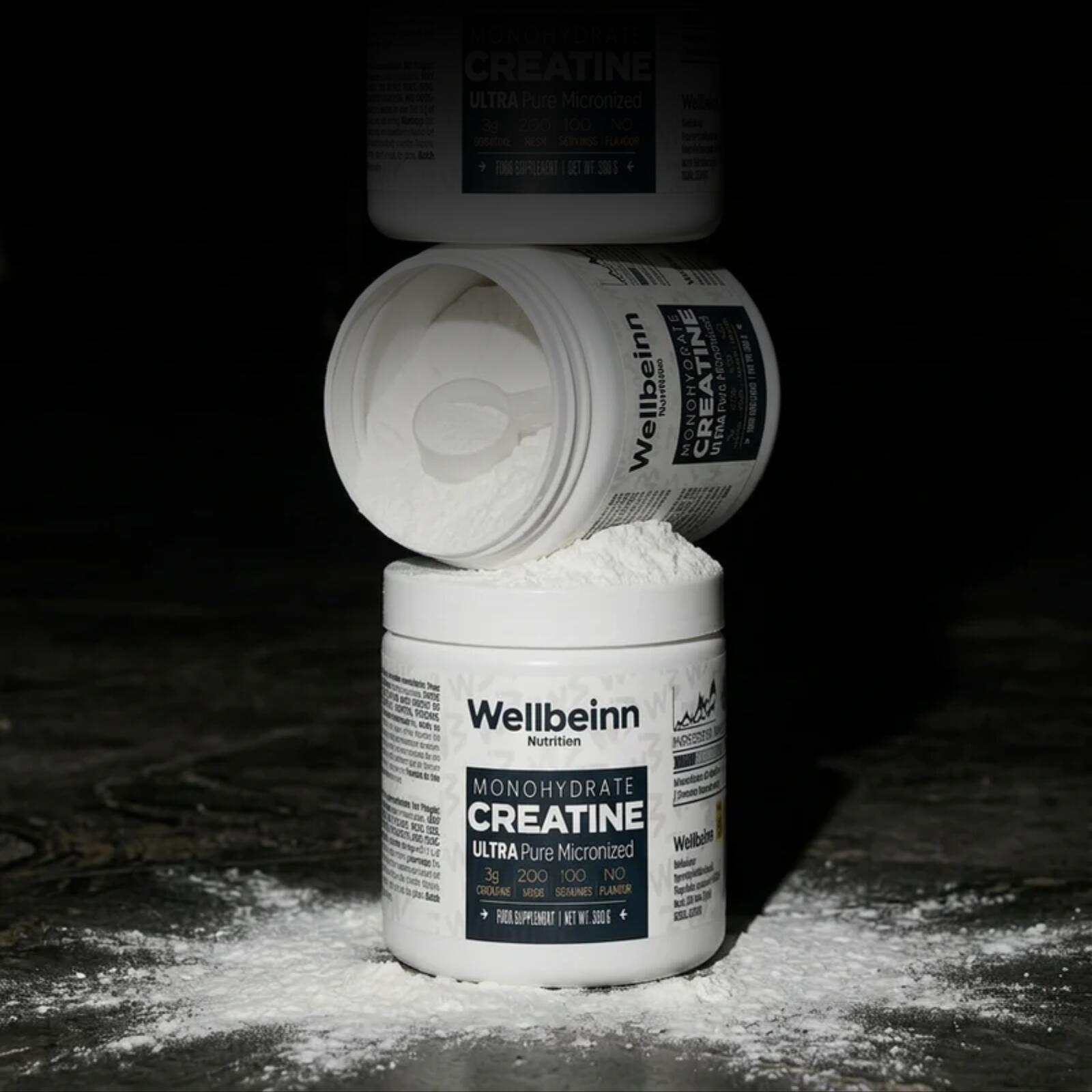 Creatine Monohydrate by Wellbeinn — Ultra Pure 200 Mesh Neutra 300g | Sin Aditiv 6/6