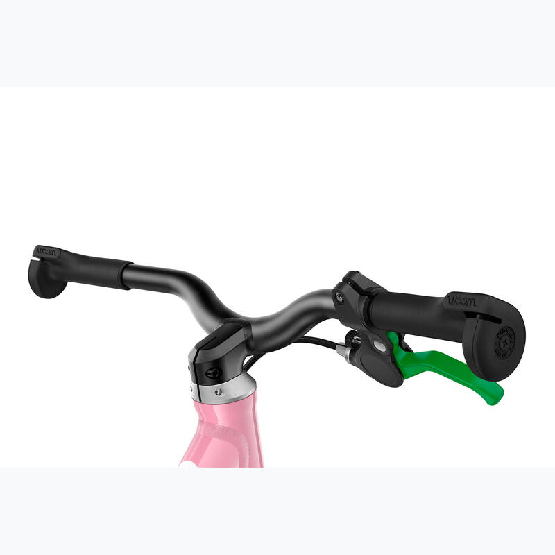 Bicicleta copii Woom GO 1 cu roti 12" powder pink