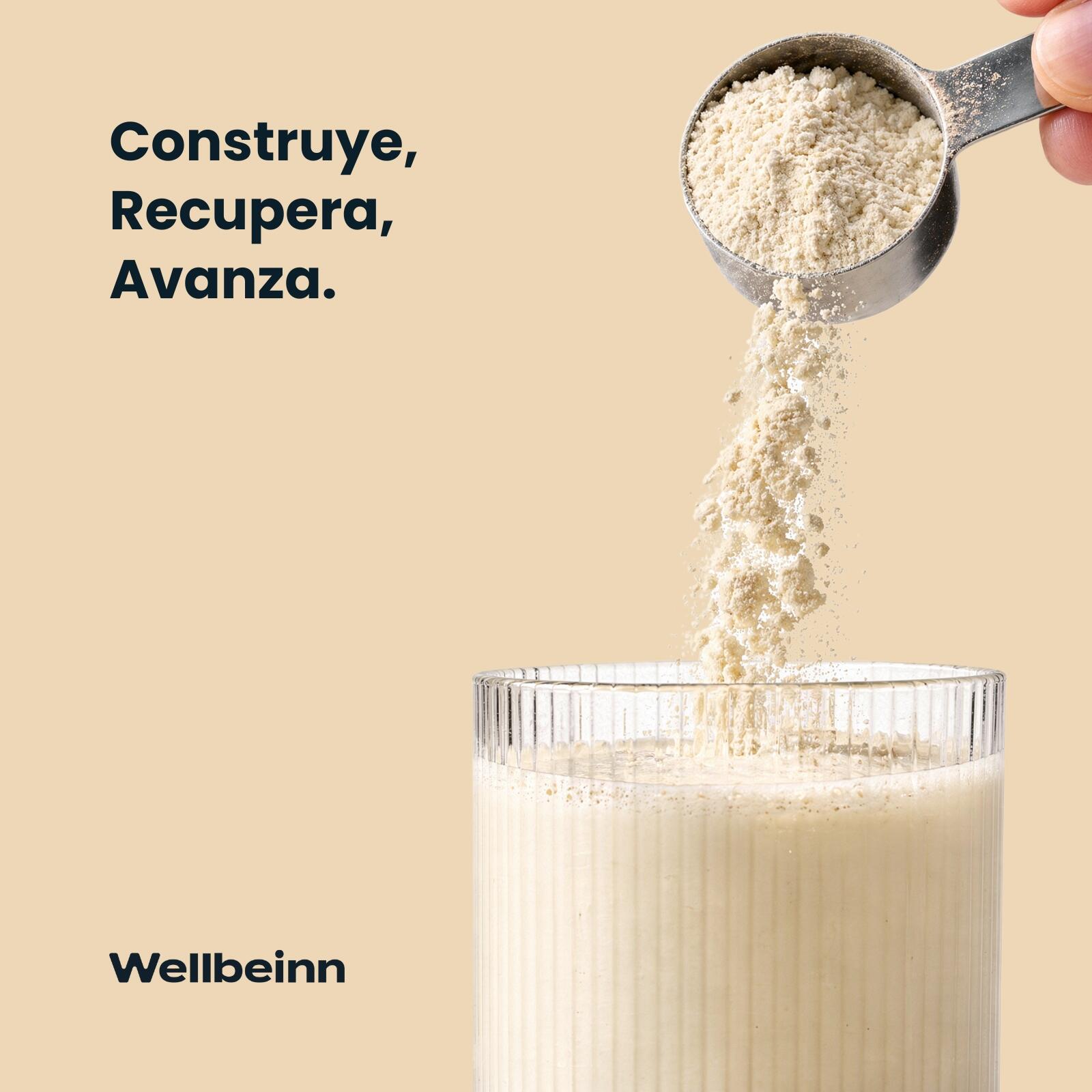 Proteinn by Wellbeinn — Whey Isolate Vainilla 1kg | 89% Pureza, Sin Azúcares Aña 6/7