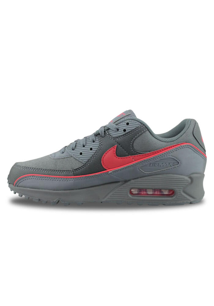 Nike Air Max 90 Iron Grey University Red Hv4517-001 2/5