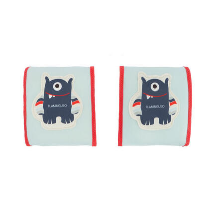 Flamingueo Brassards Piscine Néoprène Enfant 3-6 Ans Confort Bleu