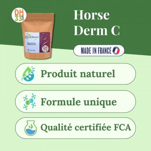 HORSE DERM C – Complément naturel peau et démangeaisons cheval 500g 2/4