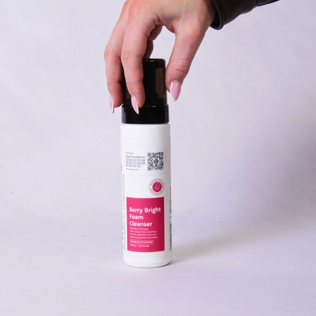 Shampoing sec pour peaux sensibles Berry Bright 200 ml ProGroom 2/2