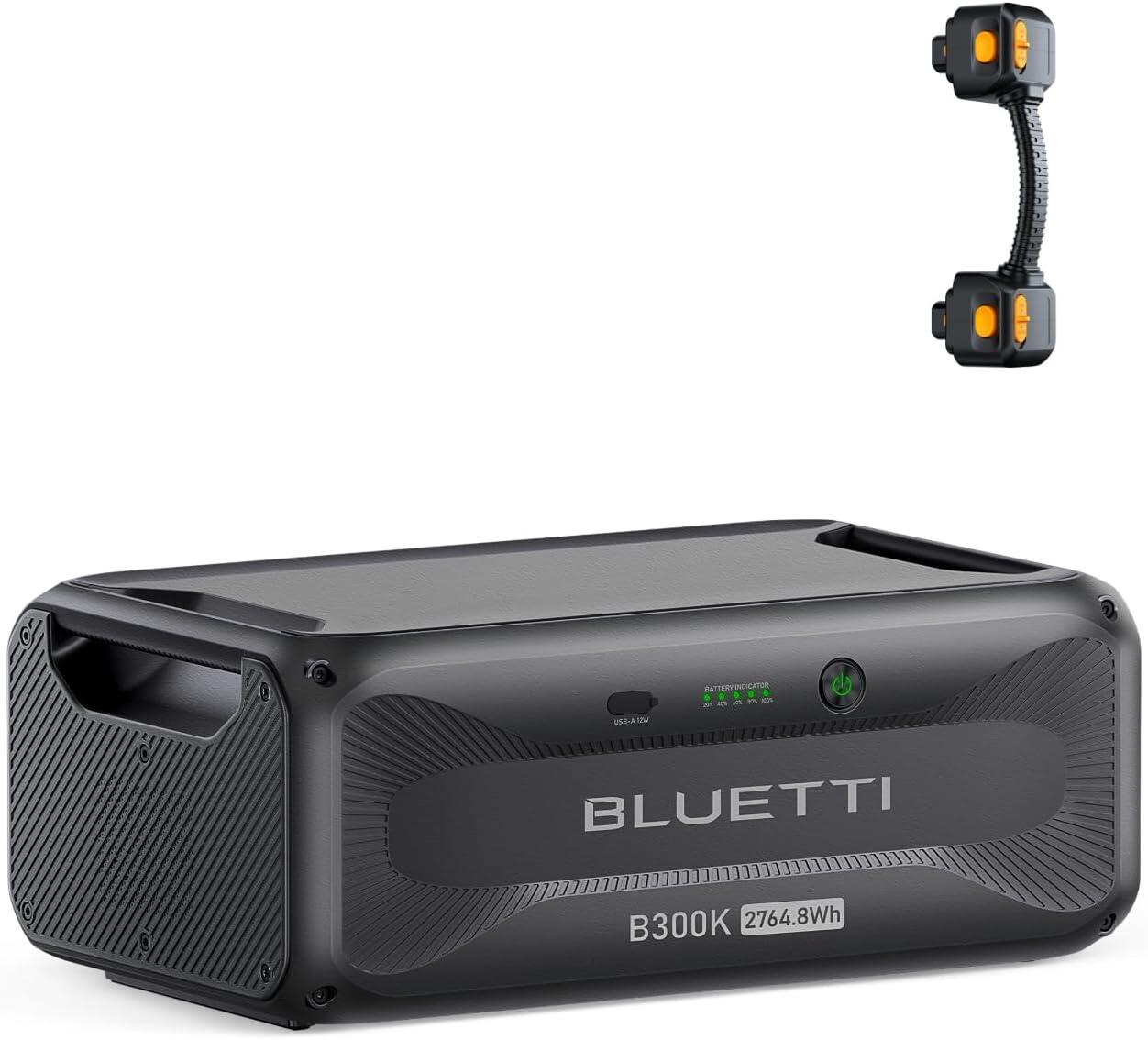 B300K 2764.8Wh BLUETTI Dodatkowa bateria do domu, awarii- 99% ODNAWIALNE