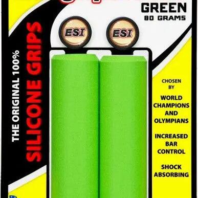 ESI Extra Chunky Silicone Grips 34mm Green
