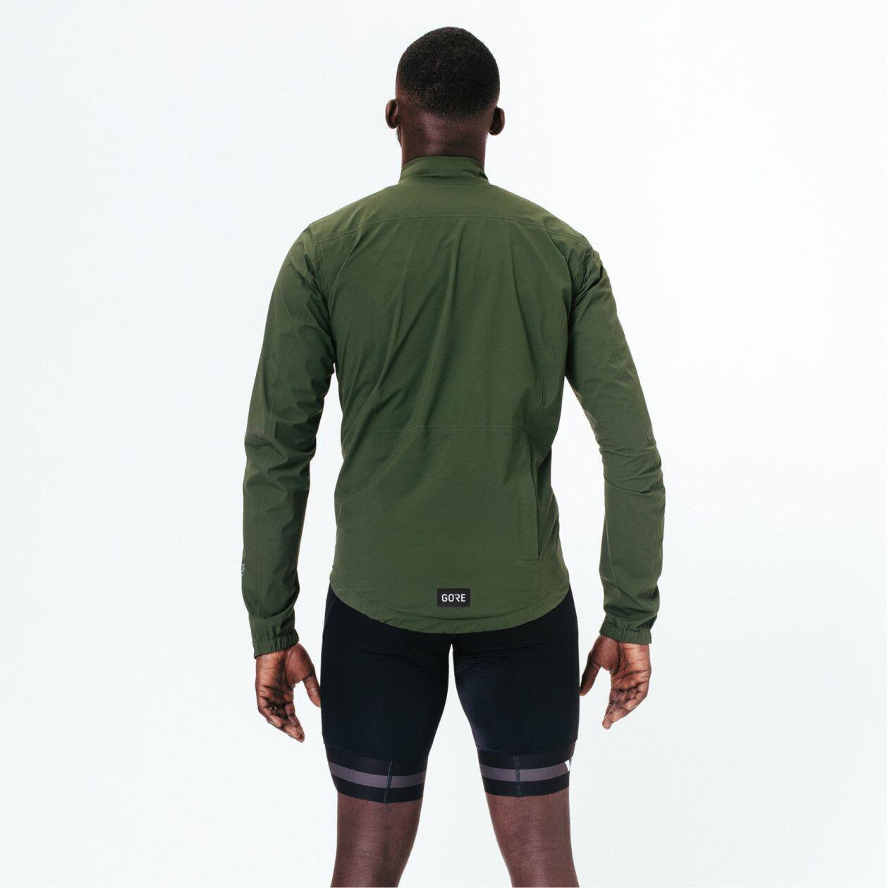 Chaqueta impermeable Gore Wear Torrent Verde 2/7