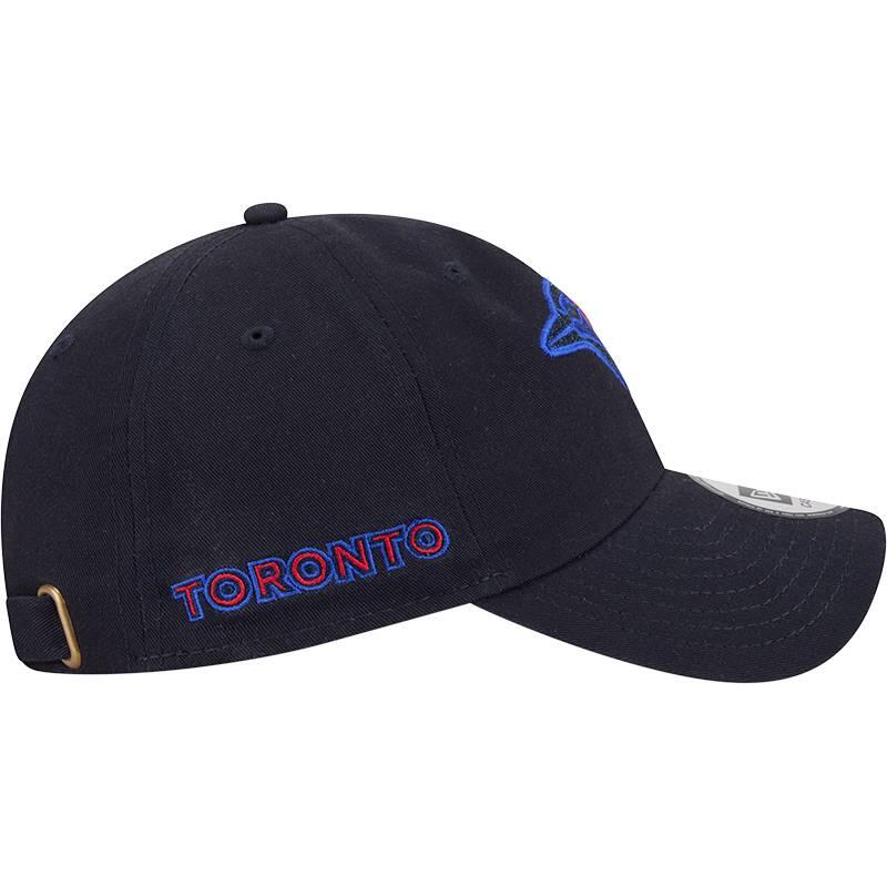 Casquette MLB Toronto Blue Jays New Era city connect 9TWENTY Bleu 5/5