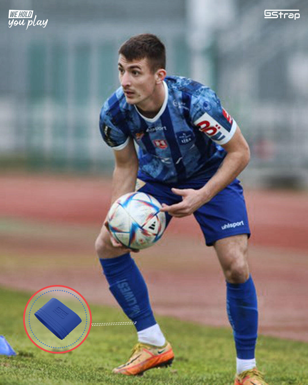 Gstrap's (blau) 3/4