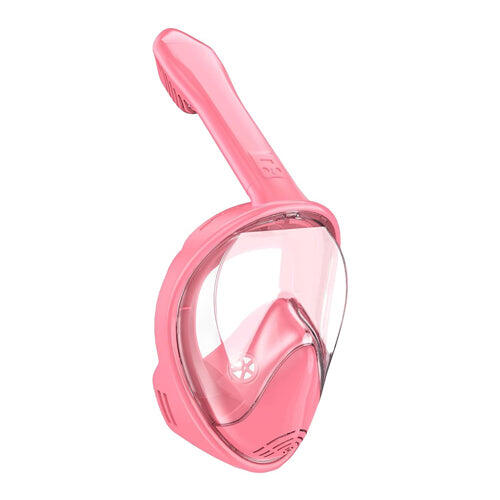 Ensemble de plongée rose pour enfants | Masque de plongée intégral 1/6