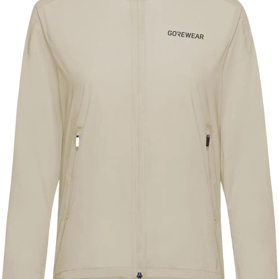 Women's Gore Wear Concurve Beige Windbreaker Jacket