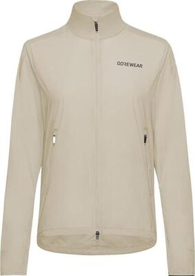 Giacca antivento Gore Wear Concurve Beige da donna
