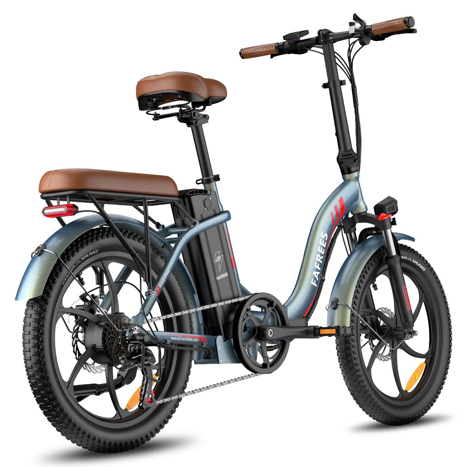 Fafrees F20 Pro Elektrisches Klapprad 250W 36V 20Ah Reichweite 100km 20" 3/7