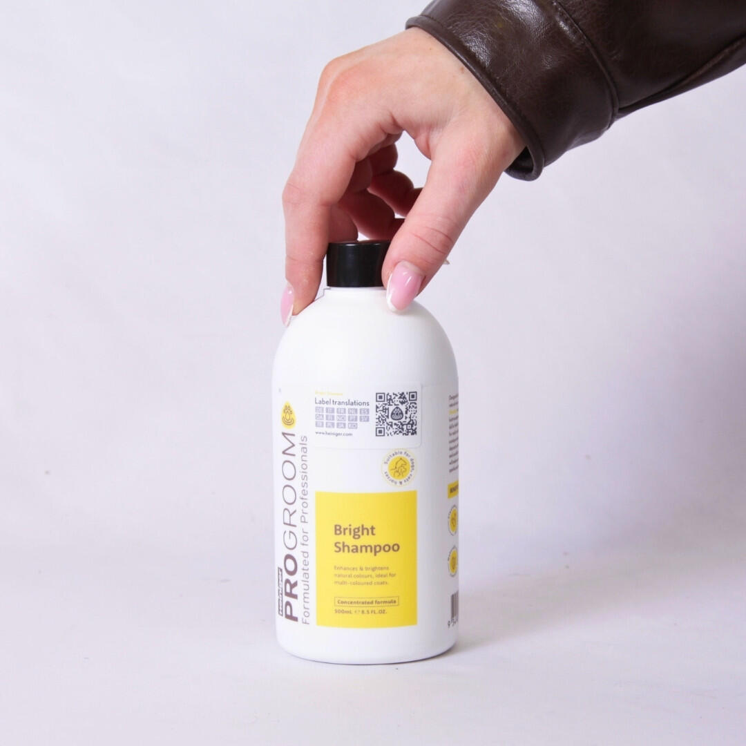 Shampoing brillance « Bright » 500 ml ProGroom 4/4