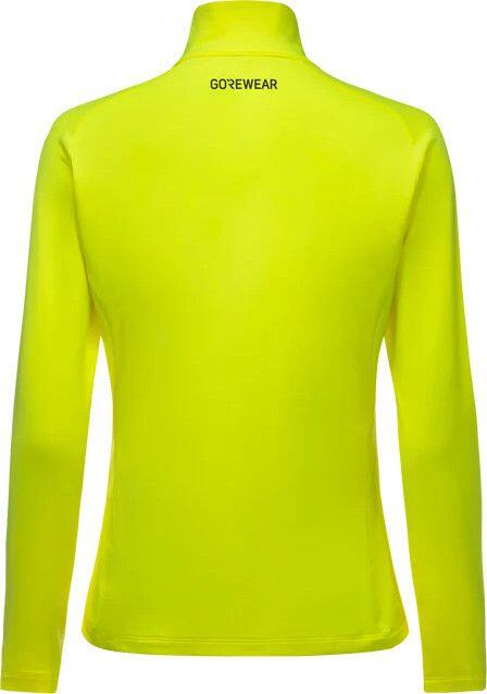 Camiseta de manga larga para mujer Gore Wear 1/4 Zip Everyday Amarillo 2/2