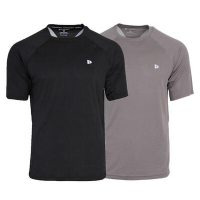 2-pack donnay heren multisport t-shirt andre
