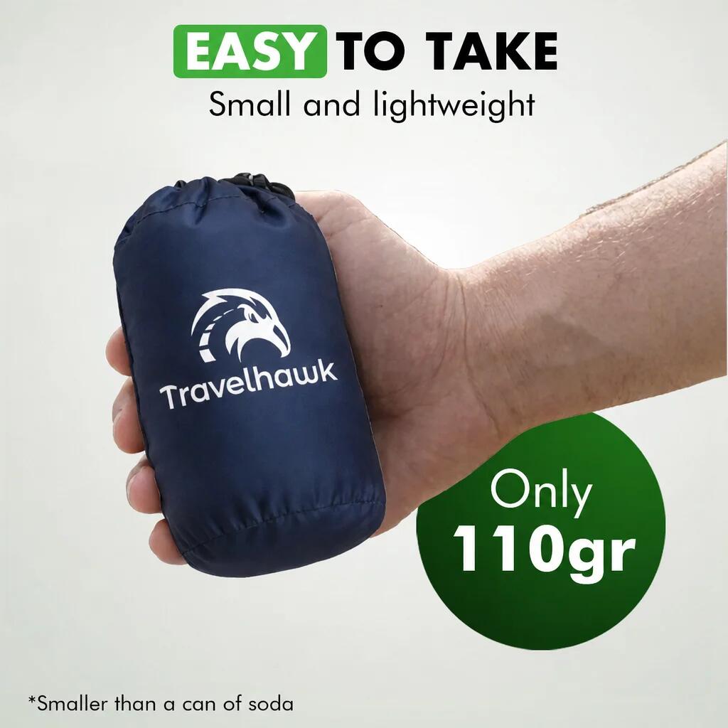 Almohada de viaje inflable - Verde 5/6