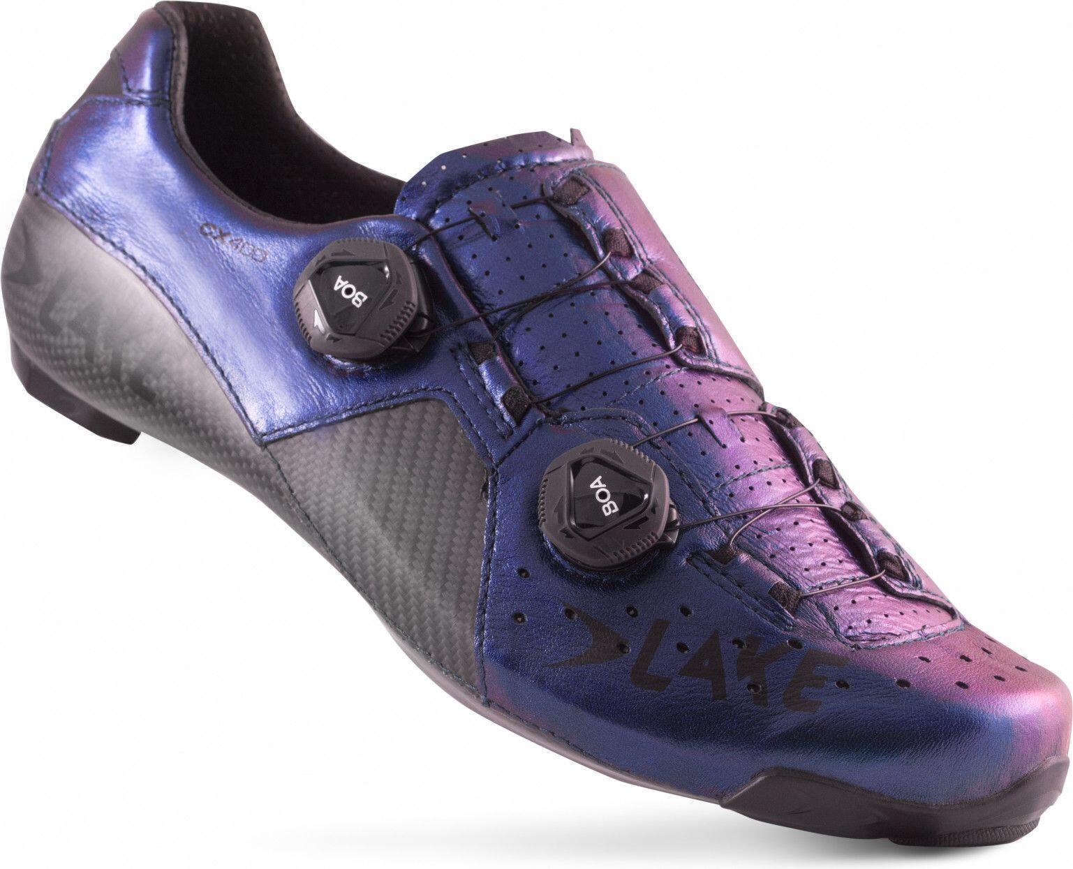 Lake CX403 Chamäleon Blau / Schwarz Straßenschuhe 2/3