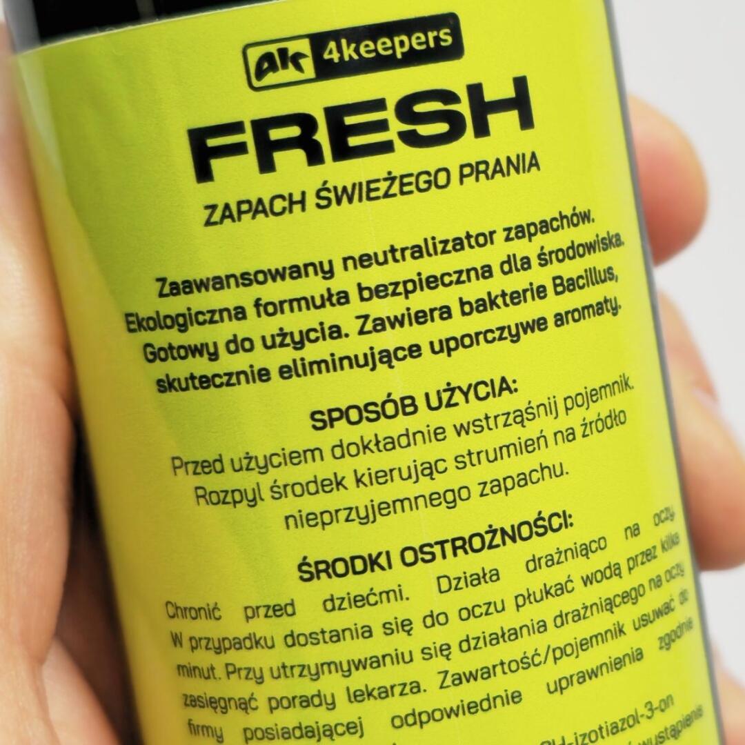 Neutralizator zapachów fresh 4keepers spray do rękawic bramkarskich obuwia 3/3