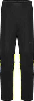 Pantaloni impermeabili Gore Wear Glidewheel Gore-Tex da uomo Nero/Giallo fluores