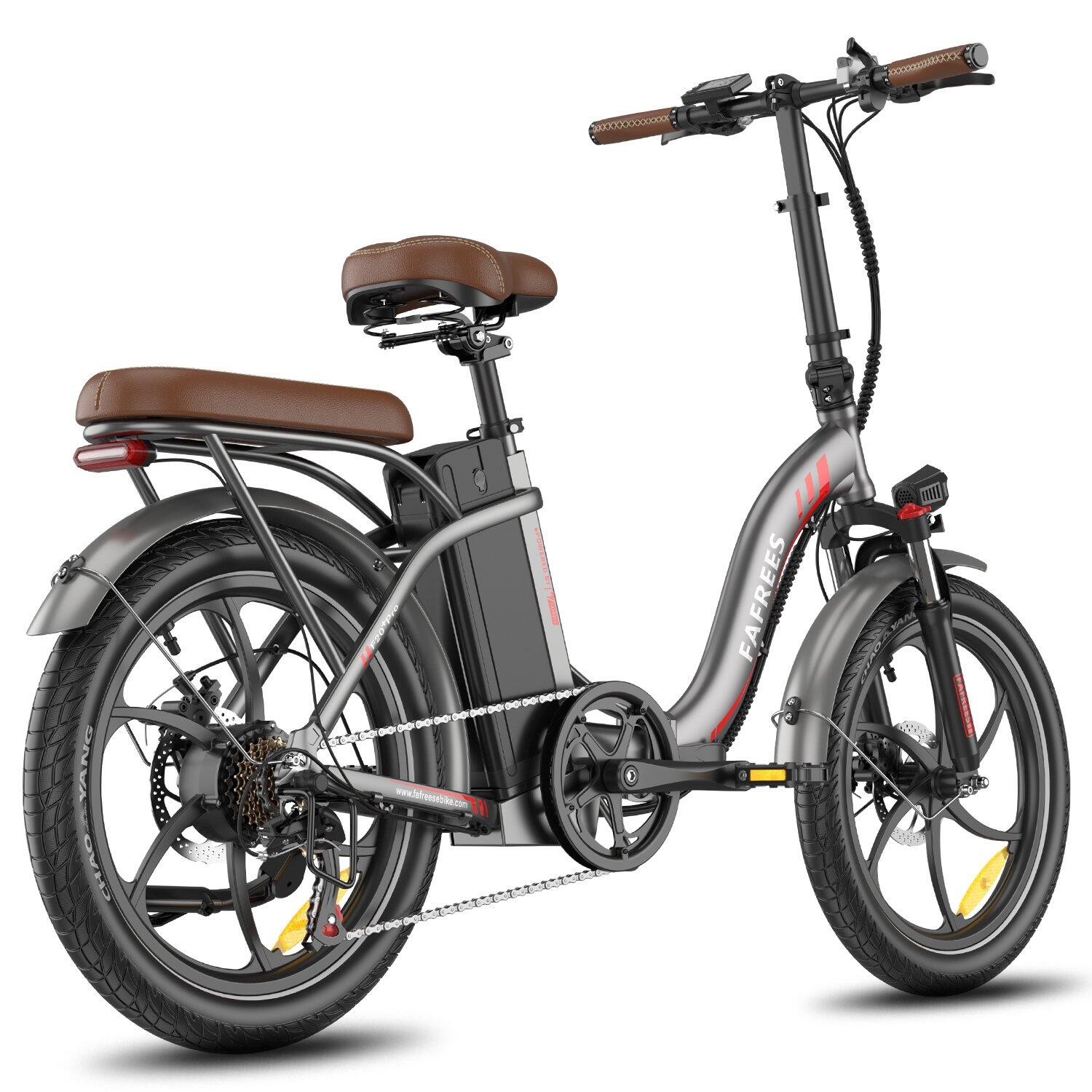 Fafrees F20+ Pro Elektrisches Klapprad 250W 36V 25Ah Akku 20 Zoll Reifen 3/7