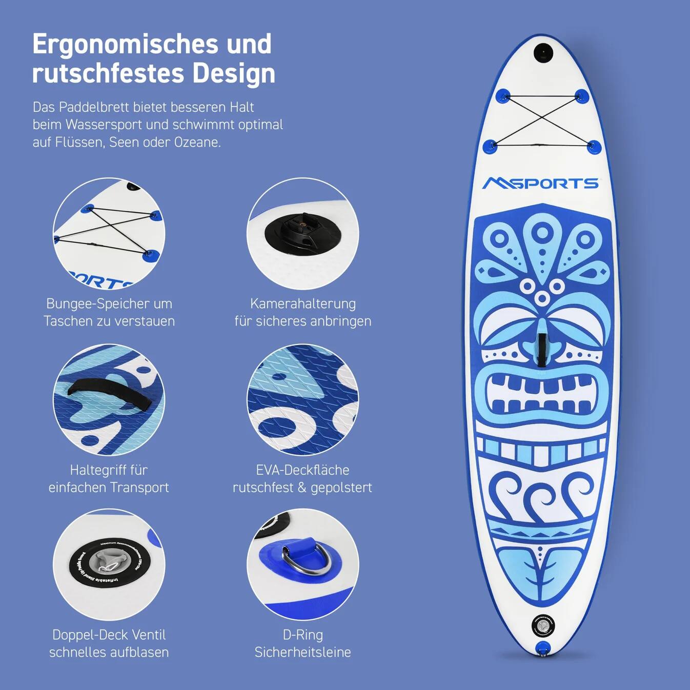 SUP Board Premium Blue 2/5