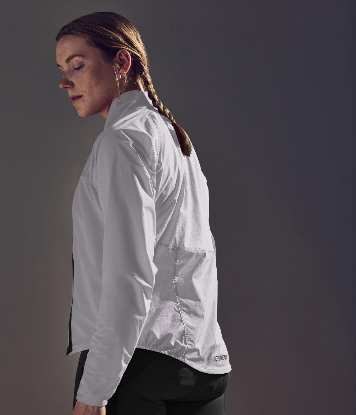 Chaqueta Gore Wear Spinshift Blanca para mujer 4/5