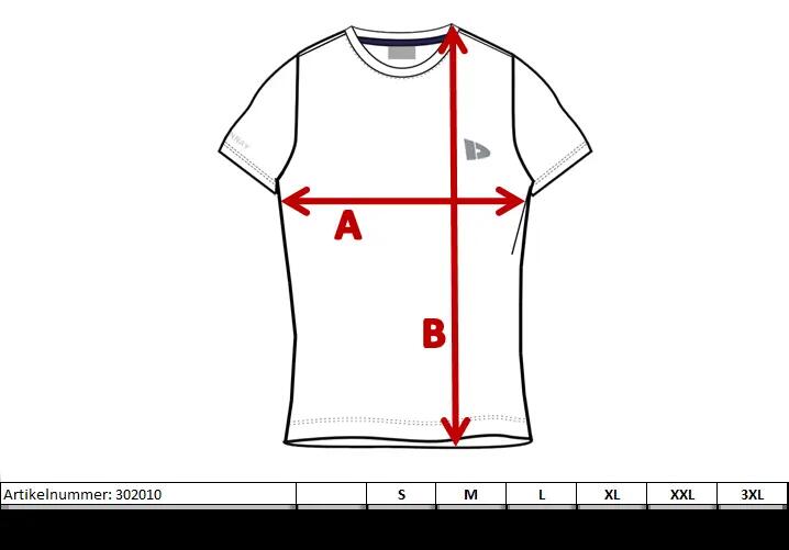 Lot de 2 T-shirts multisports Donnay pour hommes Andre 4/7