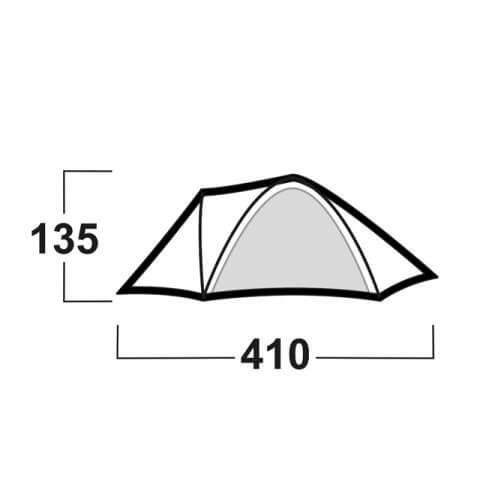 Bizon 3 Classic - klassieke tent - 3 persoons 4/5