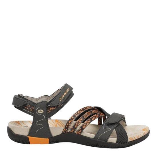 Flache Sandalen Damen Chiruca Soller 08 Grau