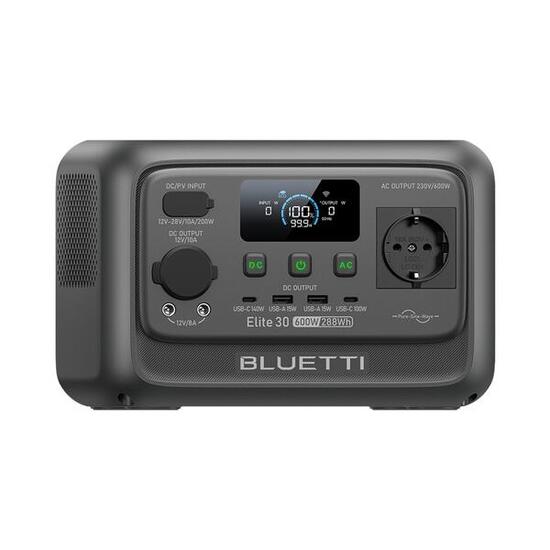 Elite 30V2 288Wh tragbare Powerstation für Outdoor-Camping/Stürme – 99% ERNEUERT