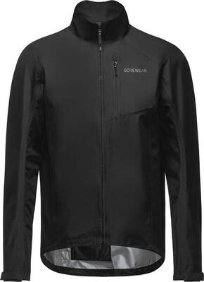 Giacca impermeabile Gore Wear Glidewheel Gore-Tex Uomo Nero