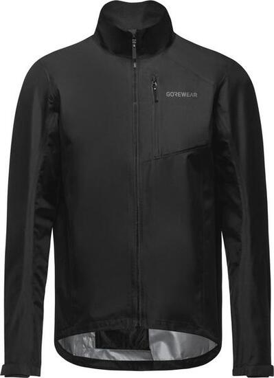 Chaqueta impermeable Gore Wear Glidewheel Gore-Tex para hombre Negra