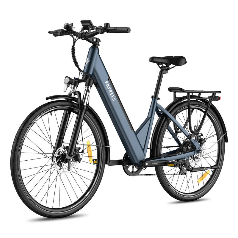 Bicicletă electrică  pentru femei, baterie de 36V 15Ah cu rază lungă de acțiune
