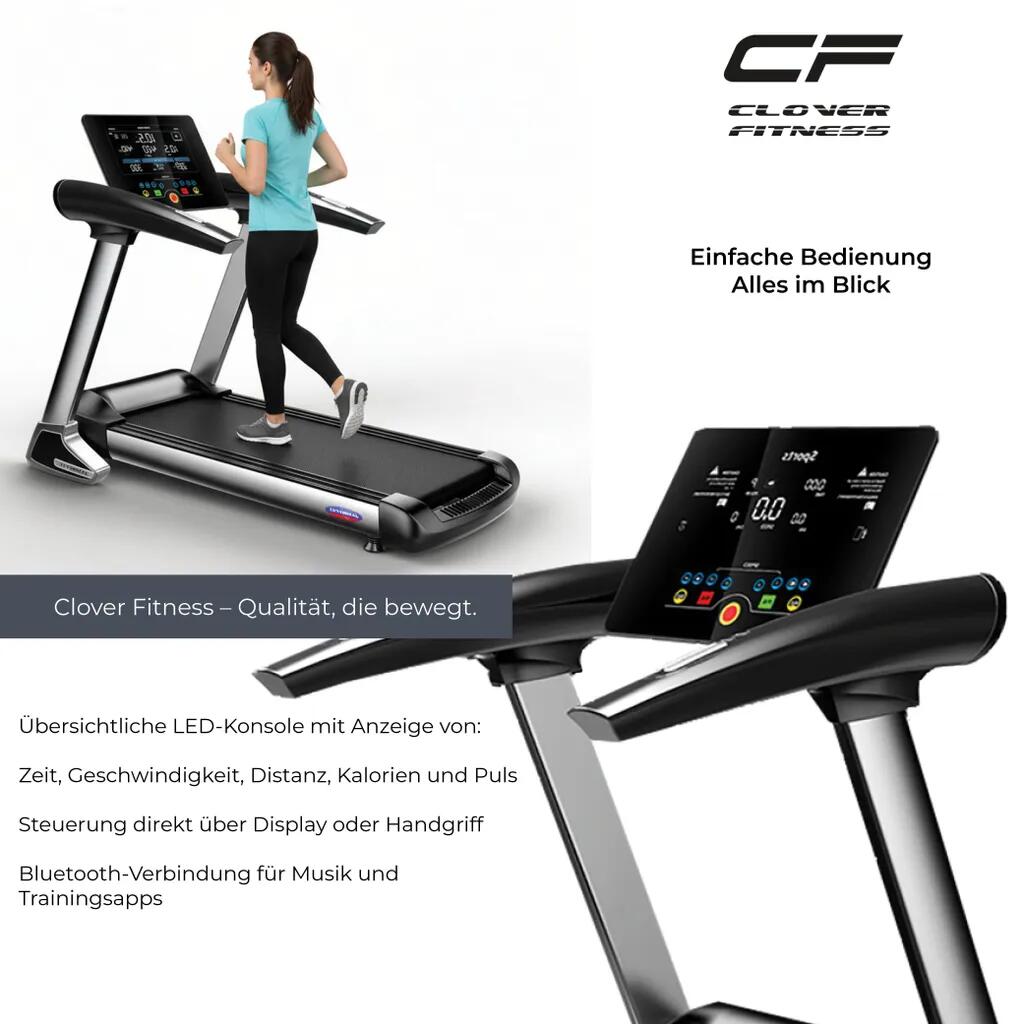 T800 Klappbares Laufband für Zuhause & Büro | Leise | 12,8 km/h | Bluetooth 7/7