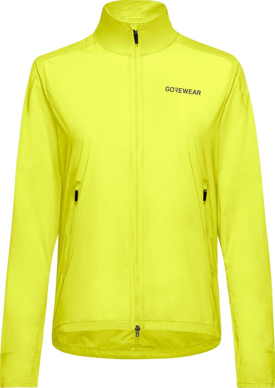 Chaqueta cortaviento Gore Wear Concurve amarilla de mujer 5/6