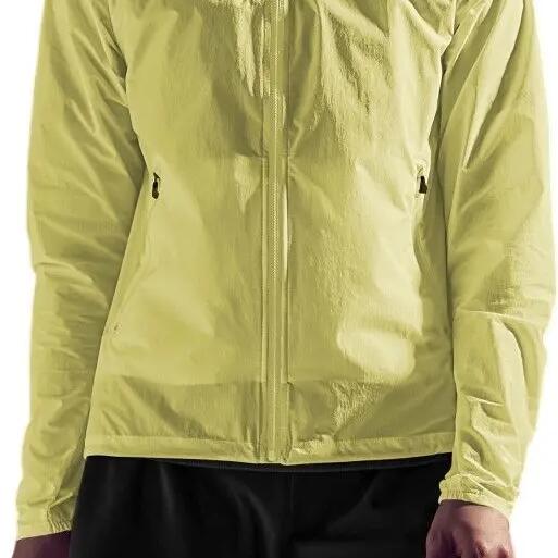 Women's Gore Wear Concurve Yellow Windbreaker Jacket