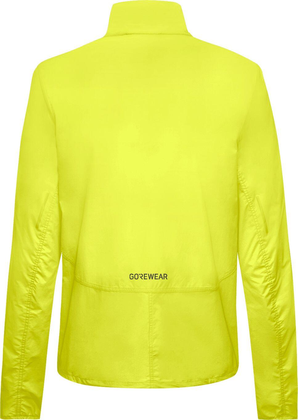 Chaqueta cortaviento Gore Wear Concurve amarilla de mujer 6/6