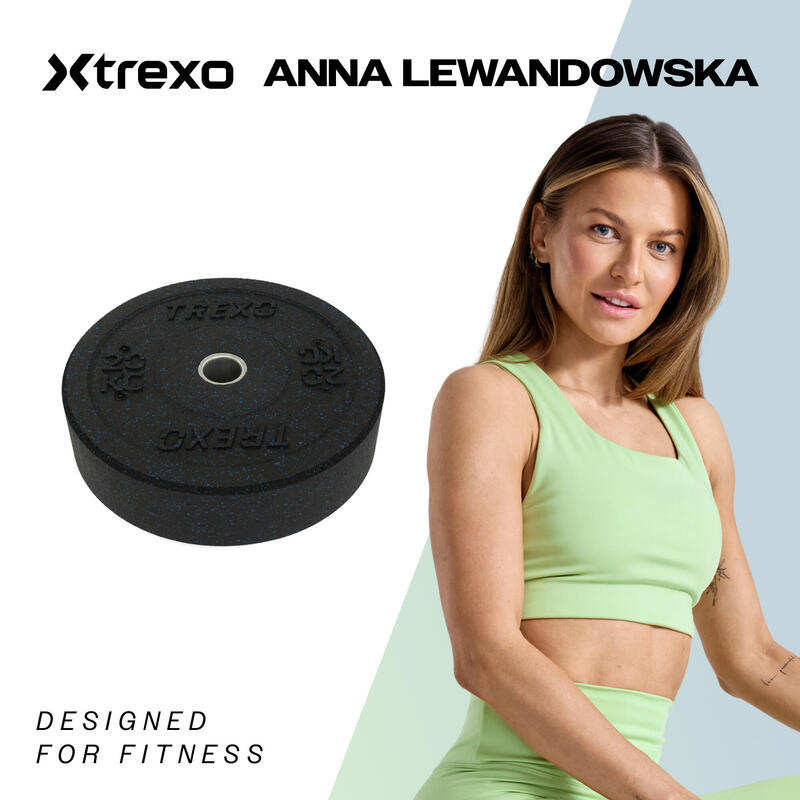 Greutatea barei de protecție XTREXO Olympic 20 kg