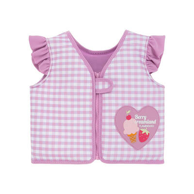 Flamingueo zwemvest kinderzwembad neopreen blauw