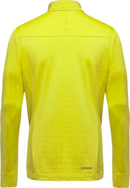 Maillot Manches Longues Gore Wear 1/4 Zip Everyday Thermo Jaune Fluo Homme 2/2