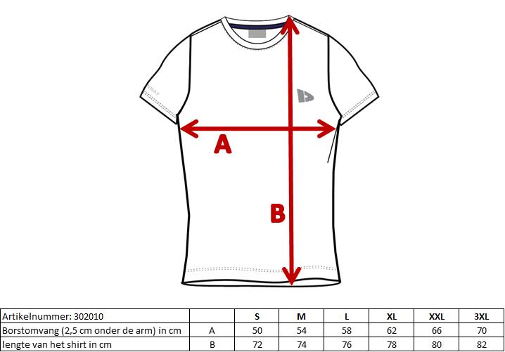 Lot de 2 T-shirts multisports Donnay pour hommes Andre 4/7