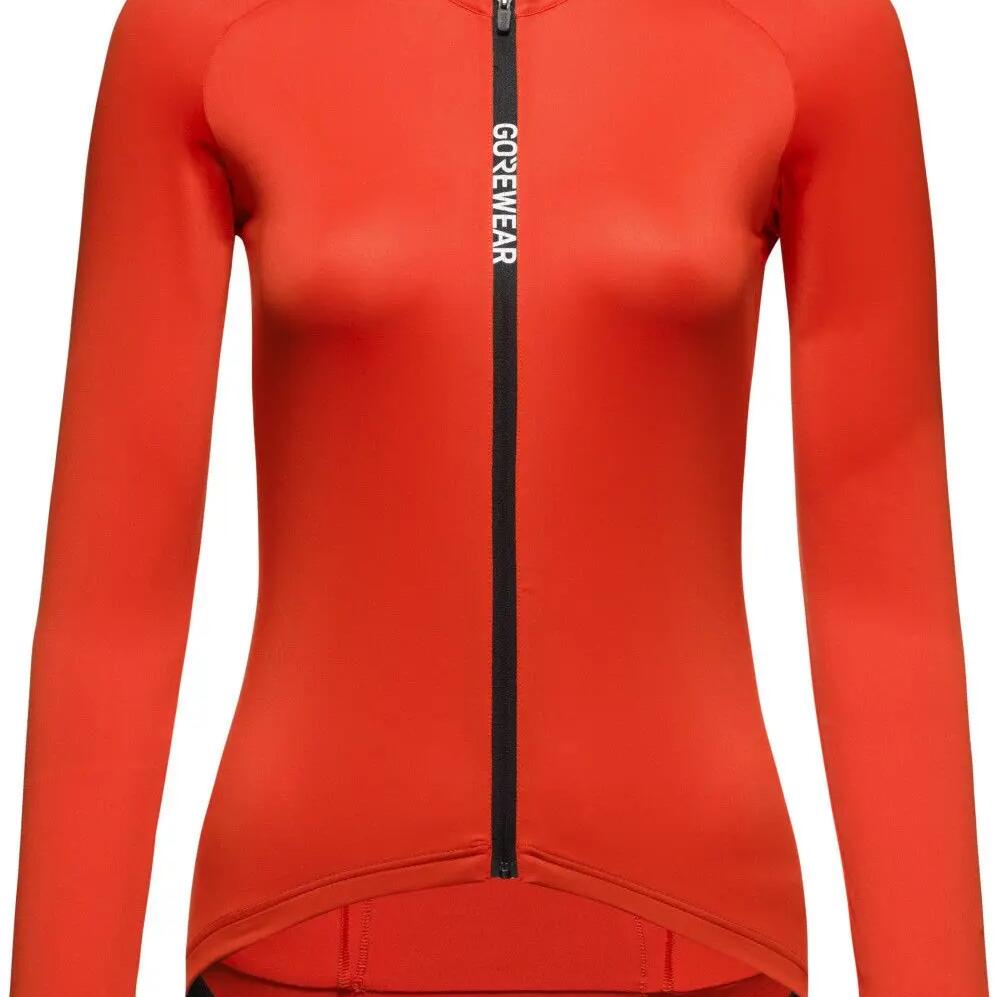 Gore Wear Spinshift Orange Women's Long-Sleeve Jersey